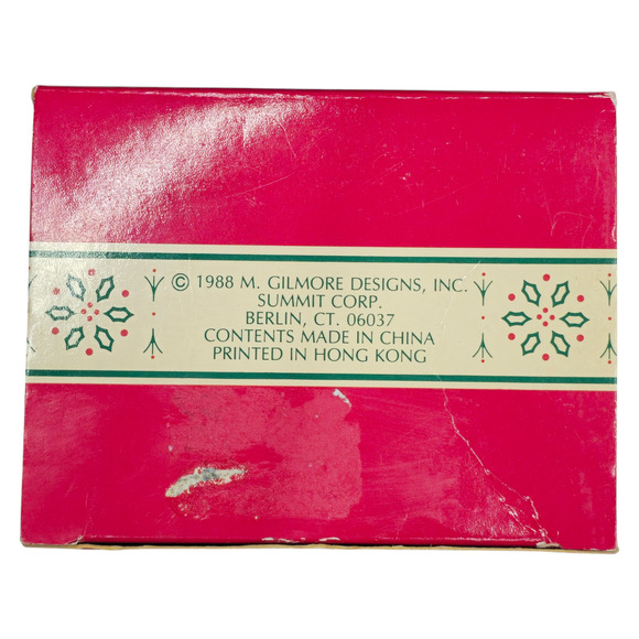 1990 Wonderland Waltz First Christmas Together Ornament M Gilmore Designs Summit - Picture 4 of 4